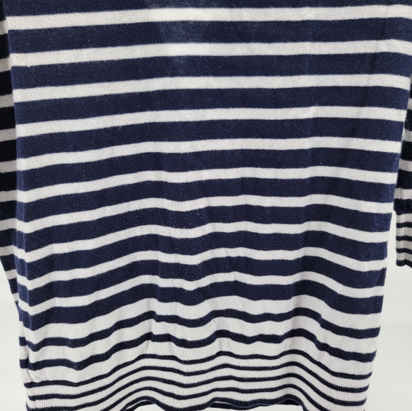 Gap Designed & Crafted Striped Long Sleeve Shirt Women’s Size S Cardigan Button - Picture 8 of 8